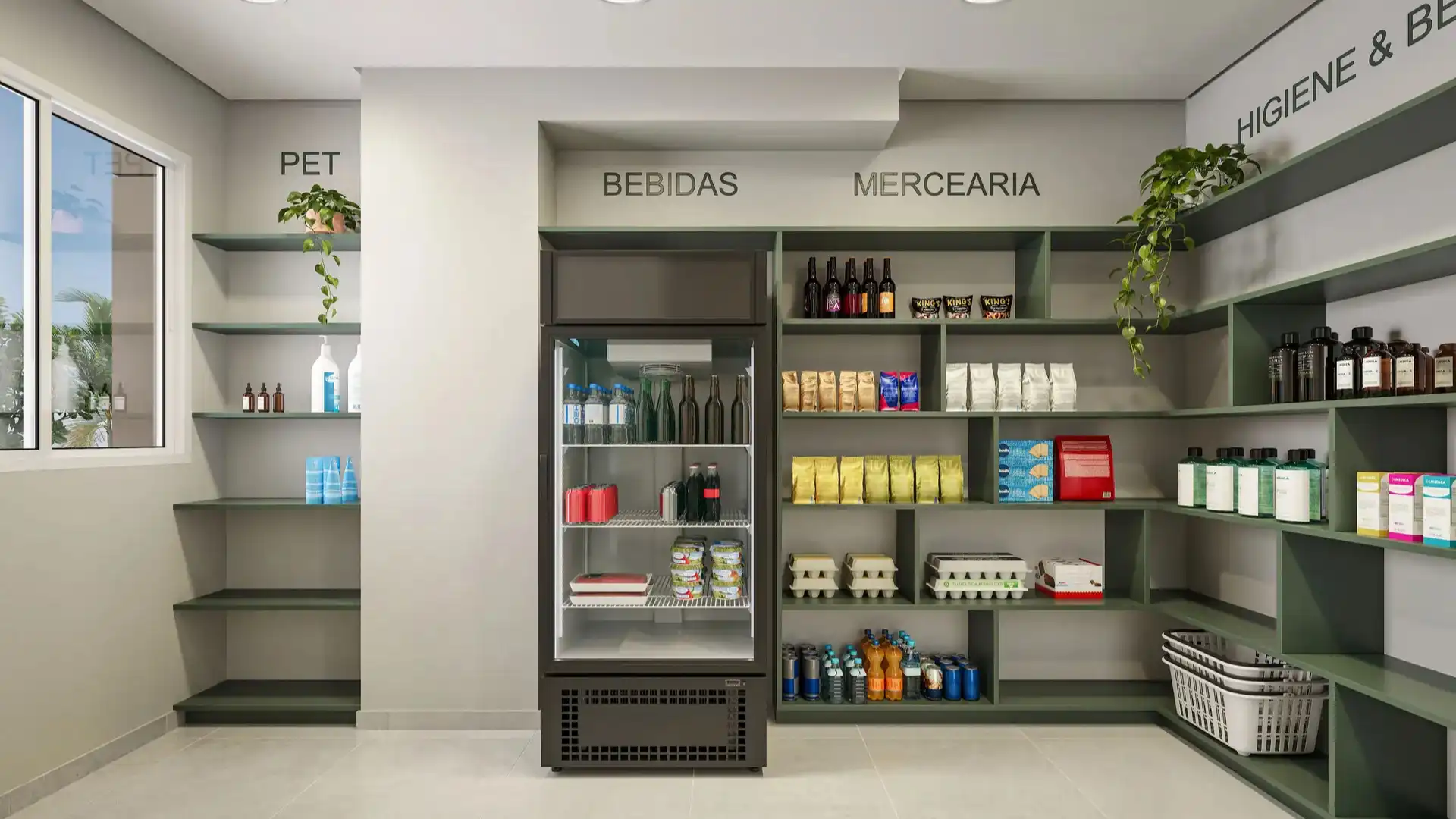 Espaço de beleza e Mini mercado Delivery