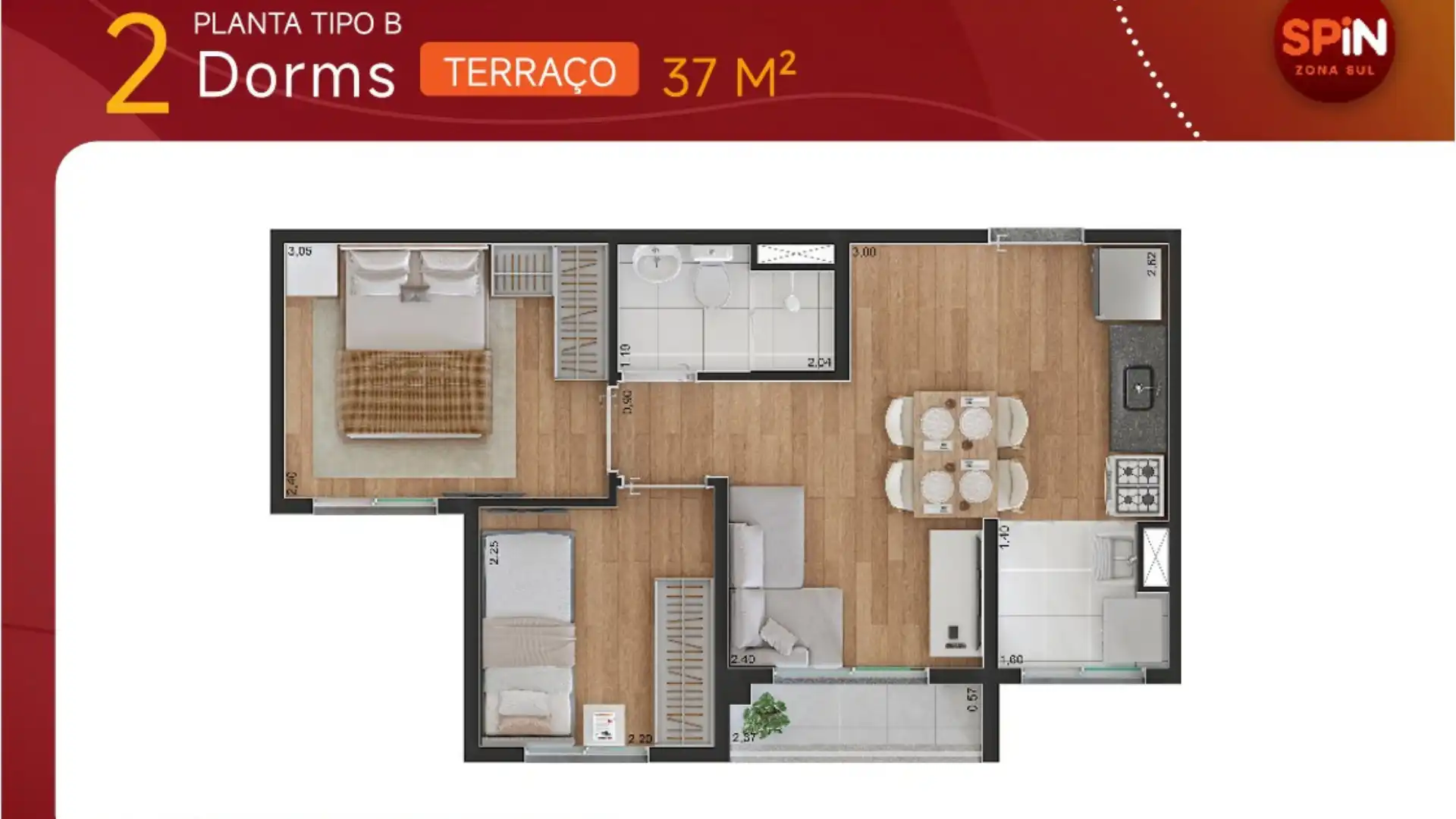Planta terraço